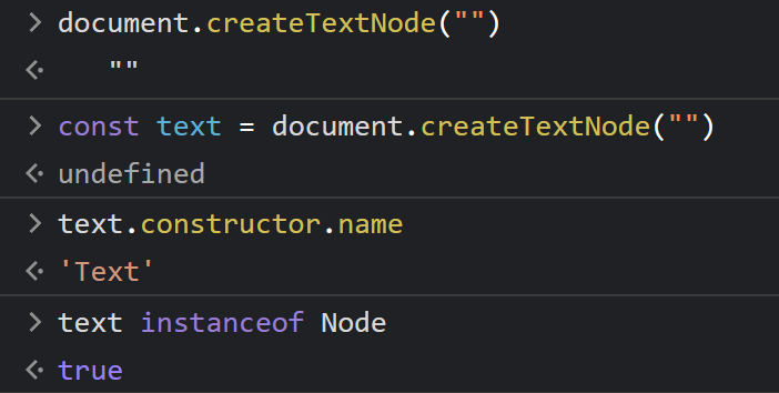 Text Node